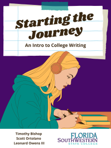Starting the Journey: An Intro to College Writing book cover